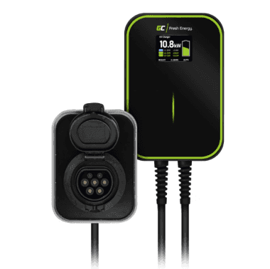Wallbox GC EV PowerBox 22kW RFID s konektorom typu 2, so zásuvkou